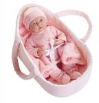 JC Toys/Berenguer - La Newborn - 15.5” La Newborn Deluxe Fabric Basket Gift Set